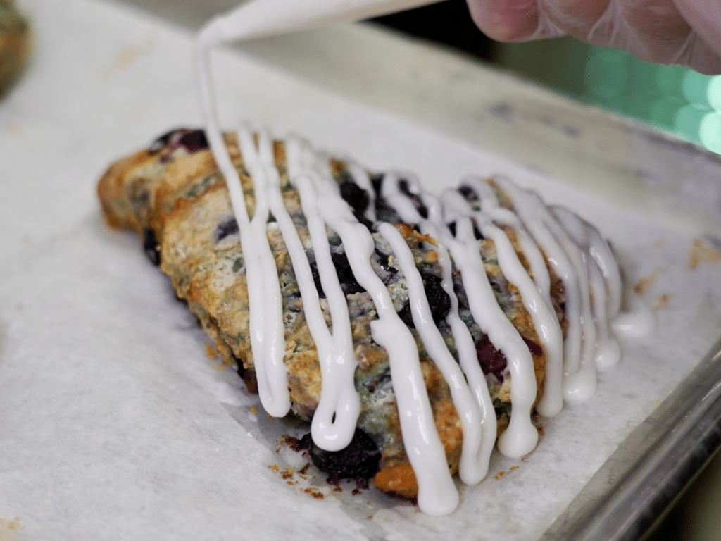 blueberry scone